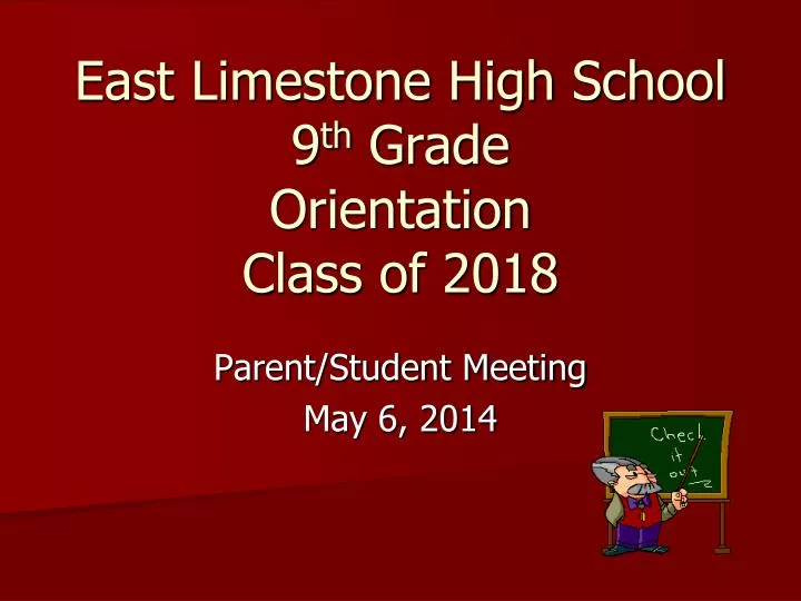 east limestone high school 9 th grade orientation class of 2018