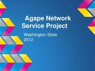 Agape Network Service Project
