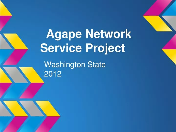 agape network service project