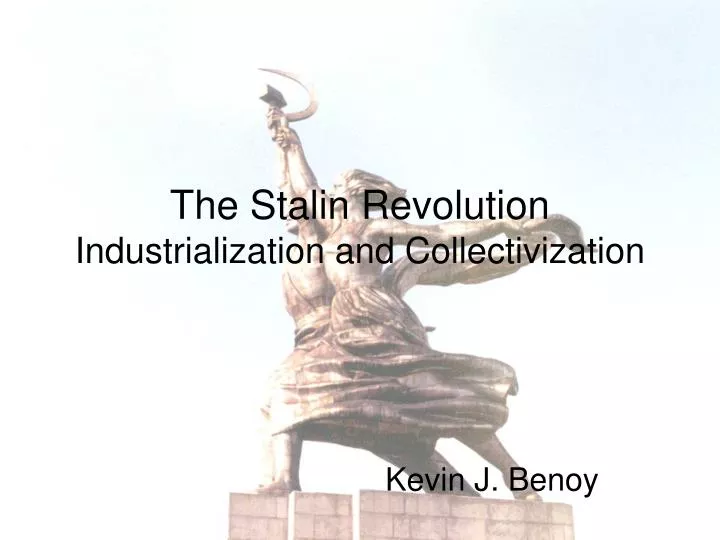 the stalin revolution industrialization and collectivization