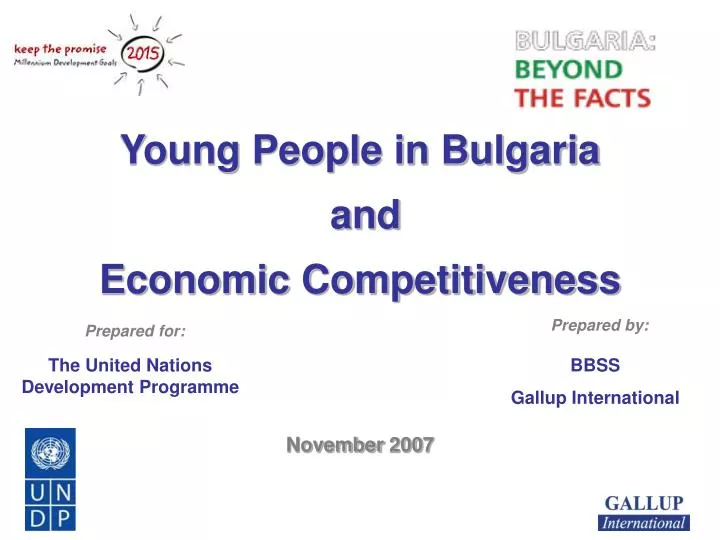 young people in bulgaria and economic competitiveness