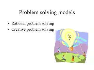 Problem solving models