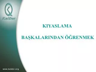 kiyaslama ba kalarindan renmek