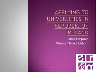 Applying to Universities in Republic of Ireland