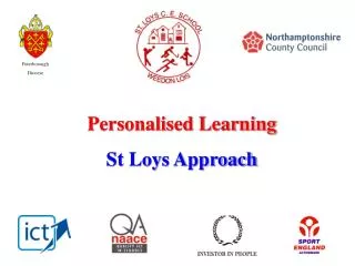 Personalised Learning St Loys Approach
