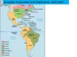 European Exploration and Settlement: 1492-1607 - slide 1