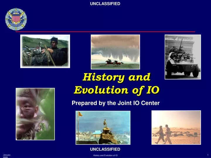 history and evolution of io