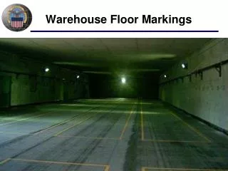 Warehouse Floor Markings