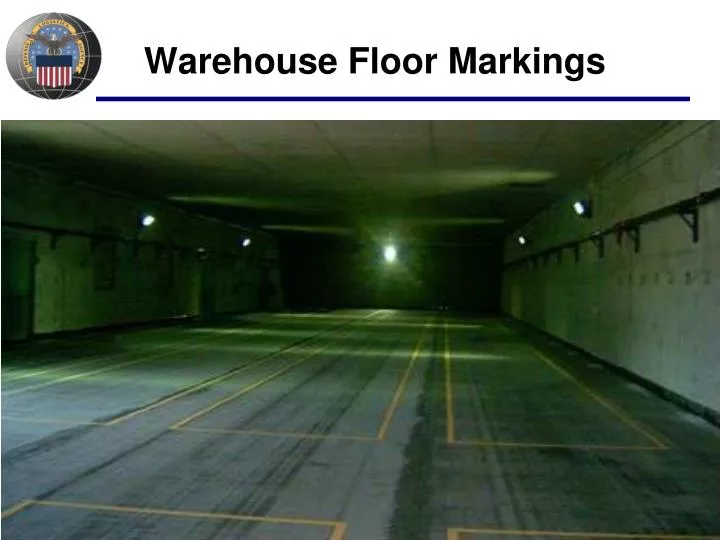 warehouse floor markings