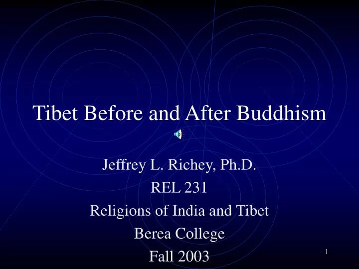 tibet before and after buddhism