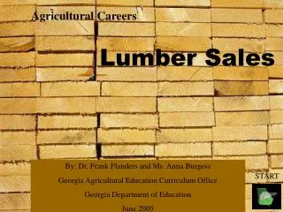 Agricultural Careers