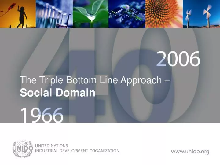 the triple bottom line approach social domain
