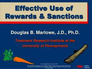 Douglas B. Marlowe, J.D., Ph.D.