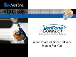 VeriFone CONNECT