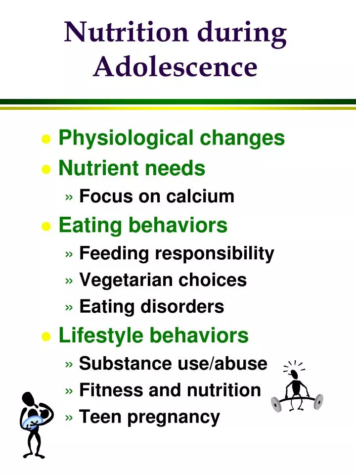 nutrition during adolescence