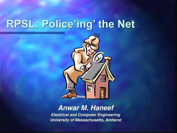 rpsl police ing the net