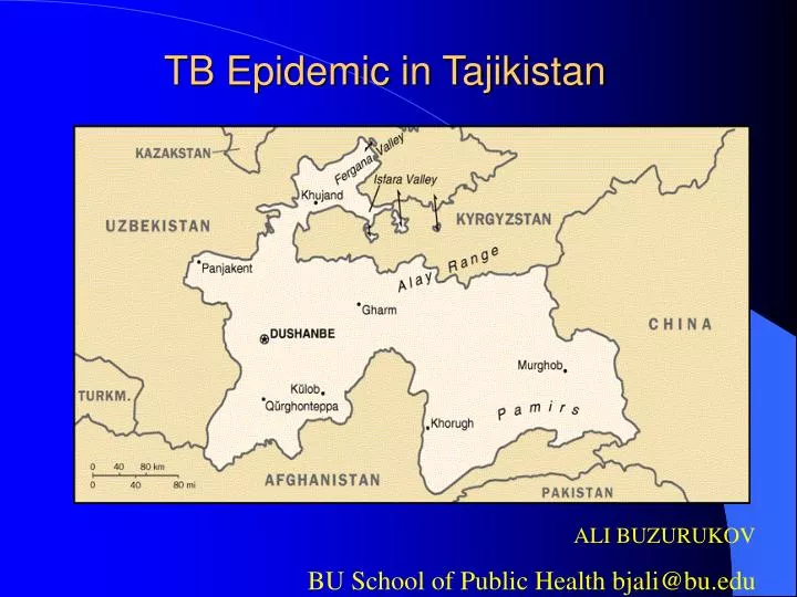 tb epidemic in tajikistan