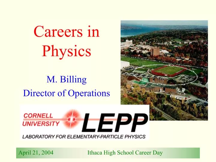 careers in physics