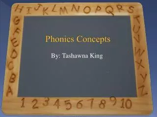 Phonics Concepts