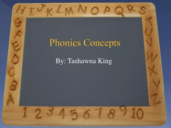 phonics concepts