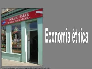 Economía étnica