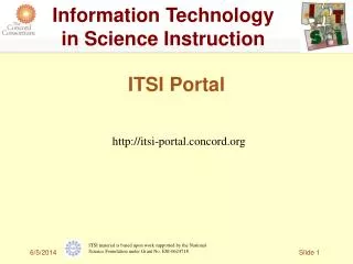 Information Technology in Science Instruction