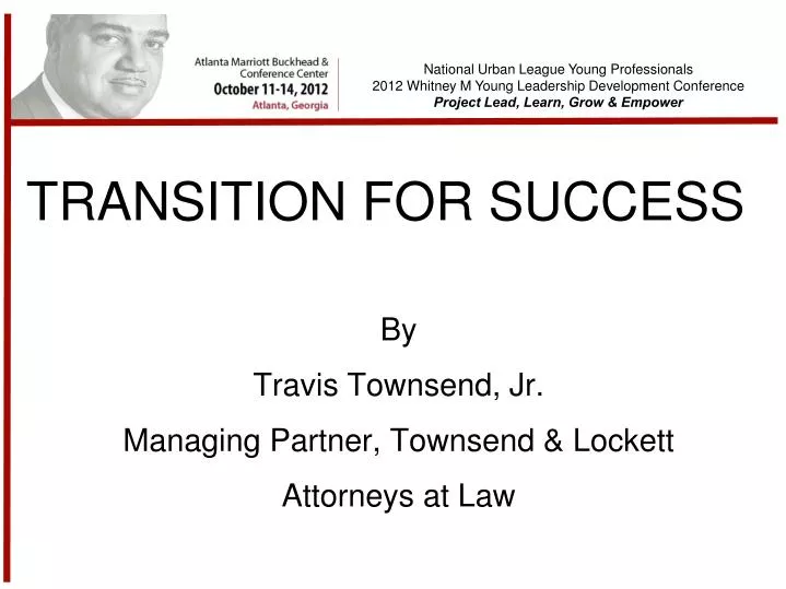 transition for success