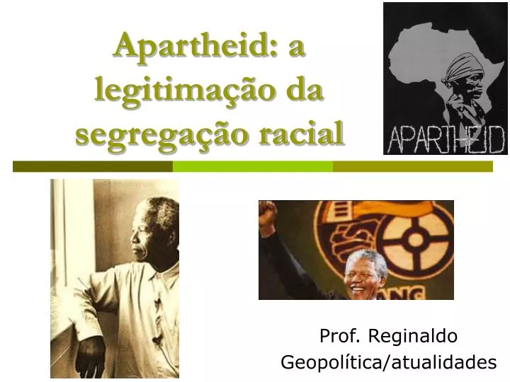 apartheid a legitima o da segrega o racial