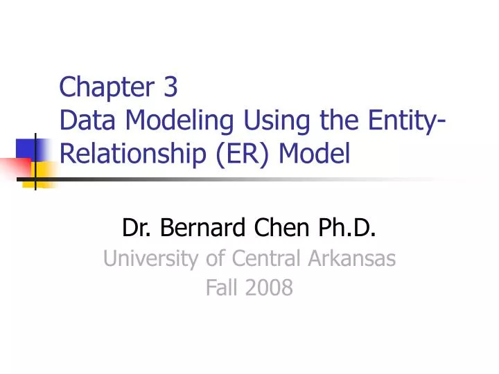 chapter 3 data modeling using the entity relationship er model
