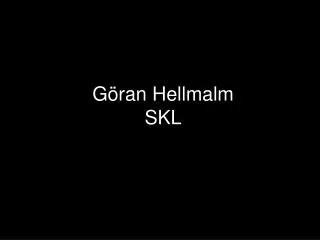 Göran Hellmalm SKL
