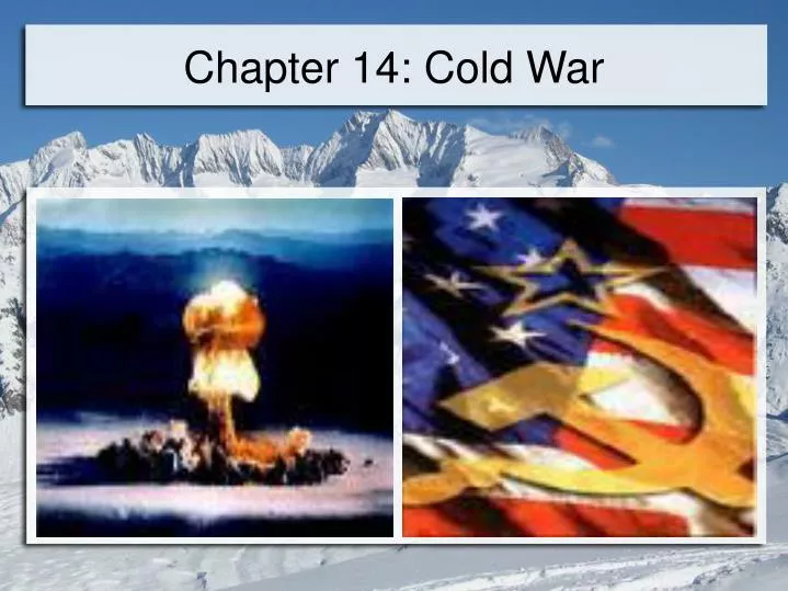 chapter 14 cold war