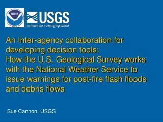 Sue Cannon, USGS