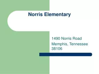 Norris Elementary