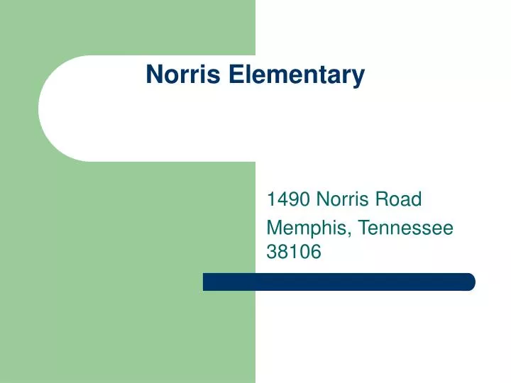 norris elementary