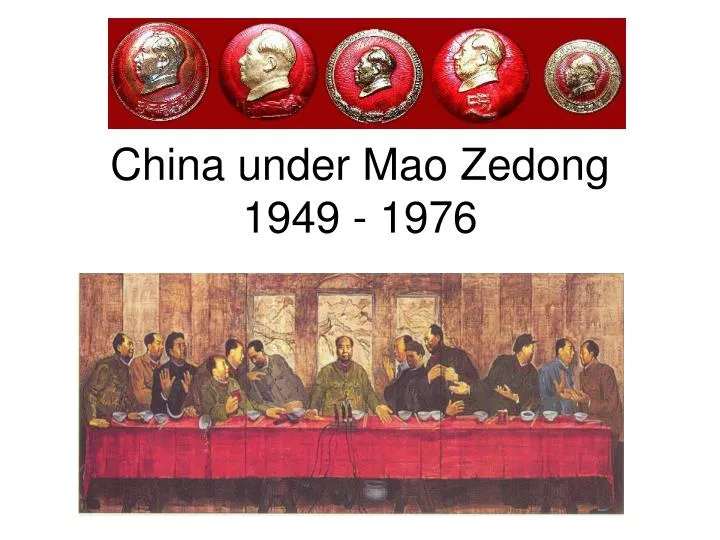china under mao zedong 1949 1976