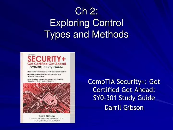 ch 2 exploring control types and methods