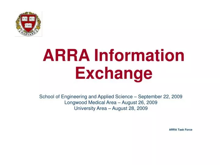 arra information exchange