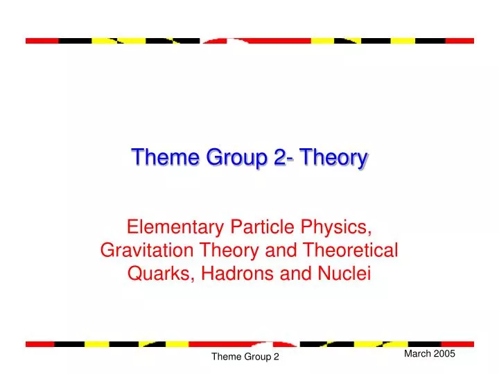 theme group 2 theory