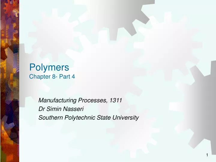 polymers chapter 8 part 4