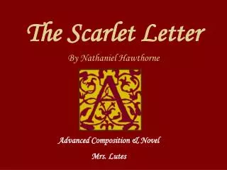 the scarlet letter