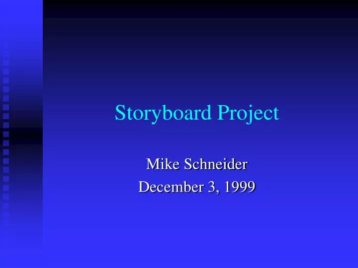 storyboard project