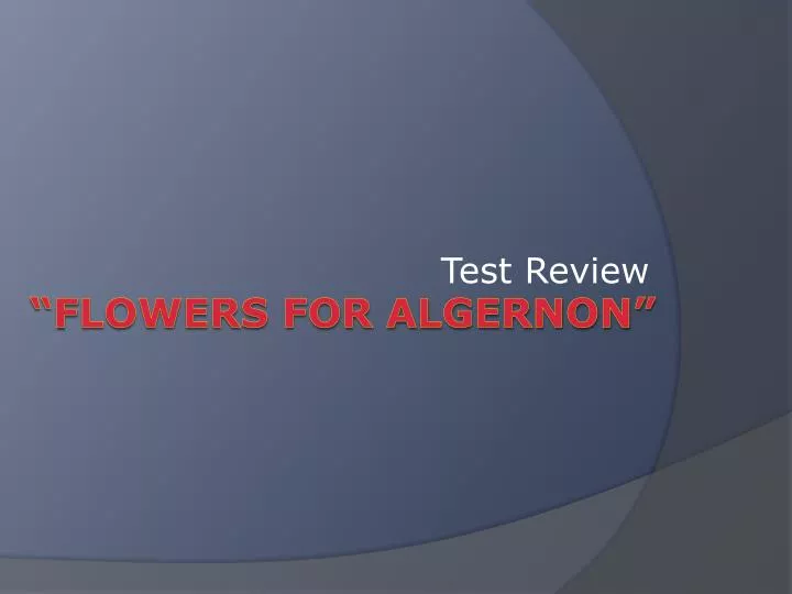 test review