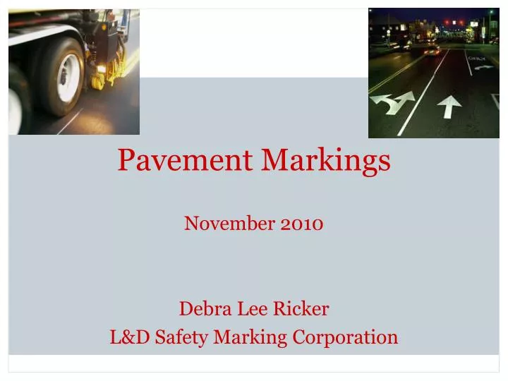 Pavement Markings, Georgia Drivers Manual