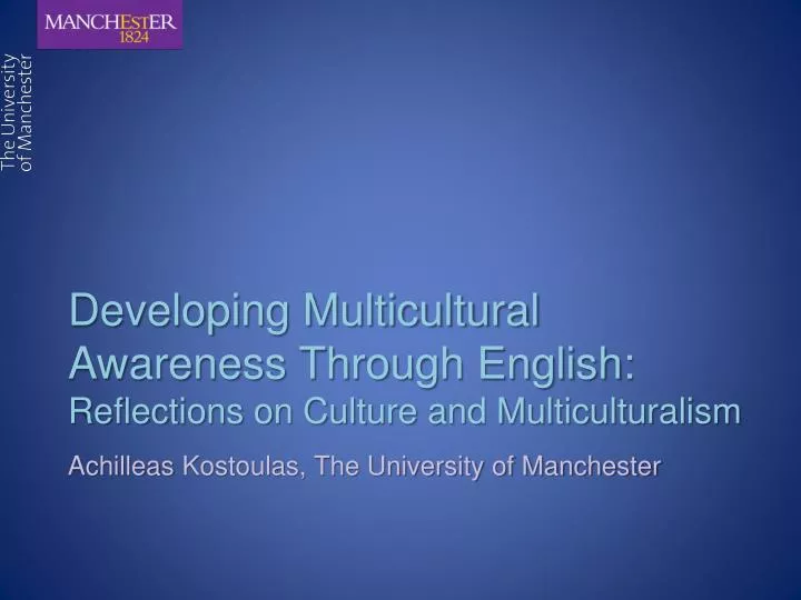 developing multicultural awareness through english reflections on culture and multiculturalism