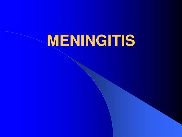 meningitis