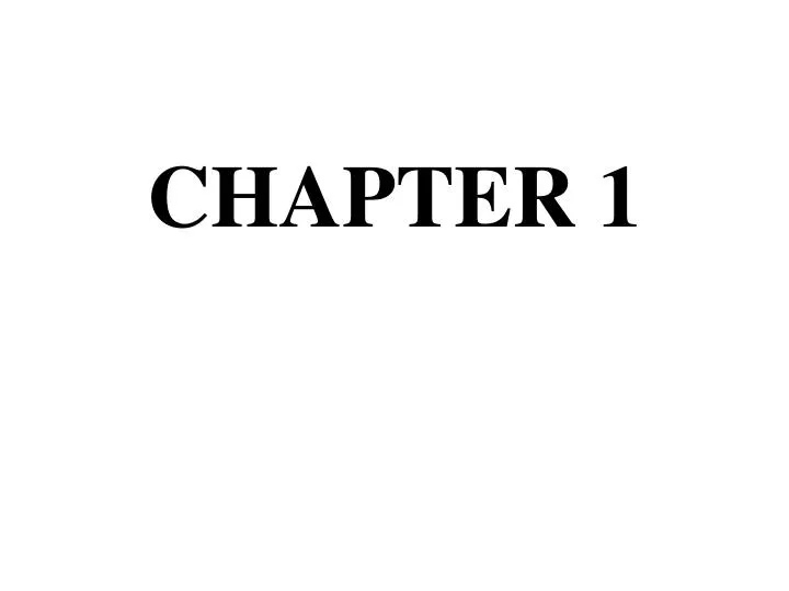 chapter 1