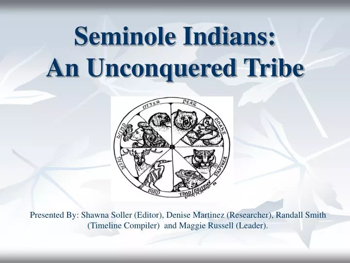 seminole indians an unconquered tribe
