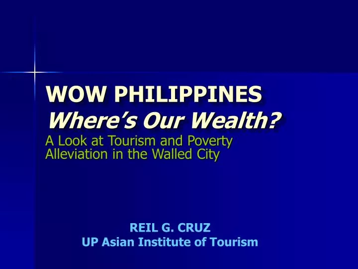 wow philippines where s our wealth