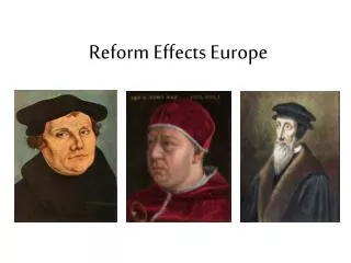 Reform Effects Europe