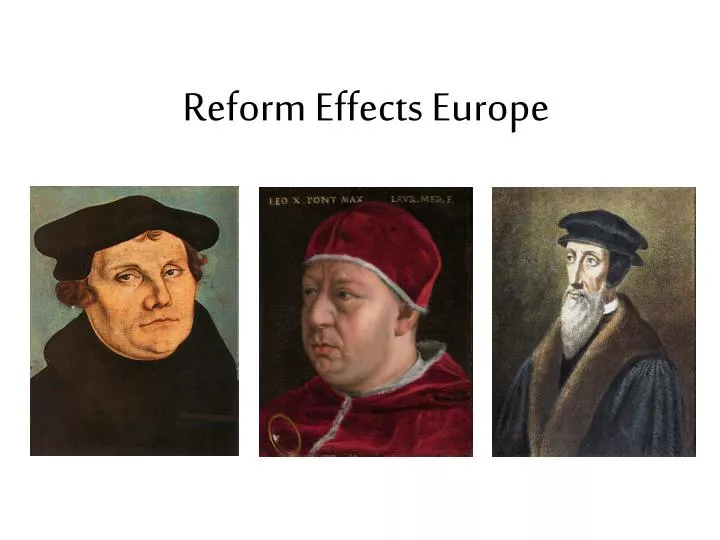 reform effects europe